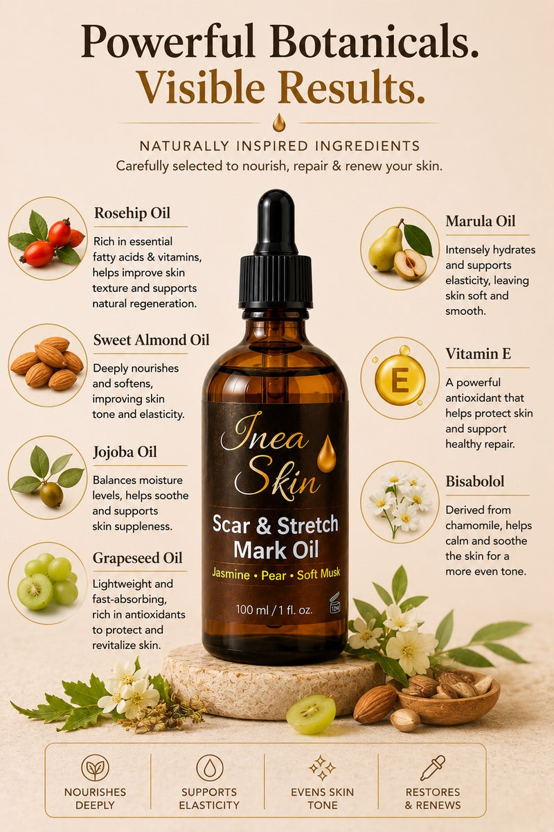 INEA Skin Scar & Stretch Mark Oil 100ml