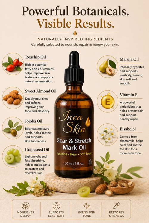 INEA Skin Scar & Stretch Mark Oil 100ml
