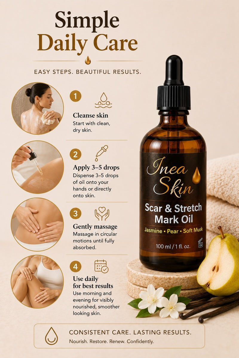 INEA Skin Scar & Stretch Mark Oil 100ml