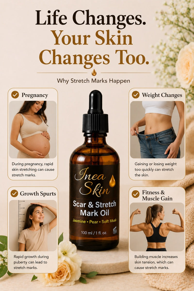 INEA Skin Scar & Stretch Mark Oil 100ml